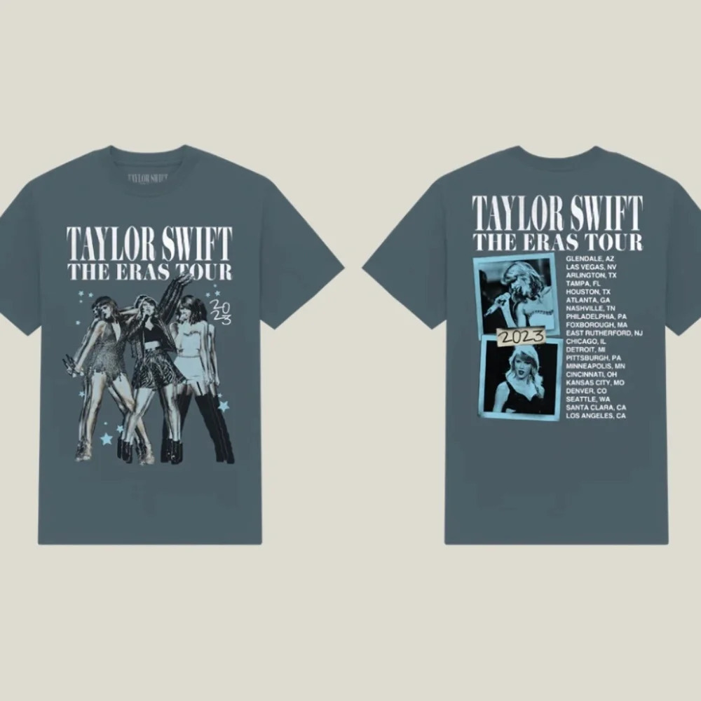 TAYLOR SWIFT | THE ERAS TOUR 1989 ALBUM T-SHIRT - SIZE MEDIUM - 2 AVAILABLE - Picture 3 of 8